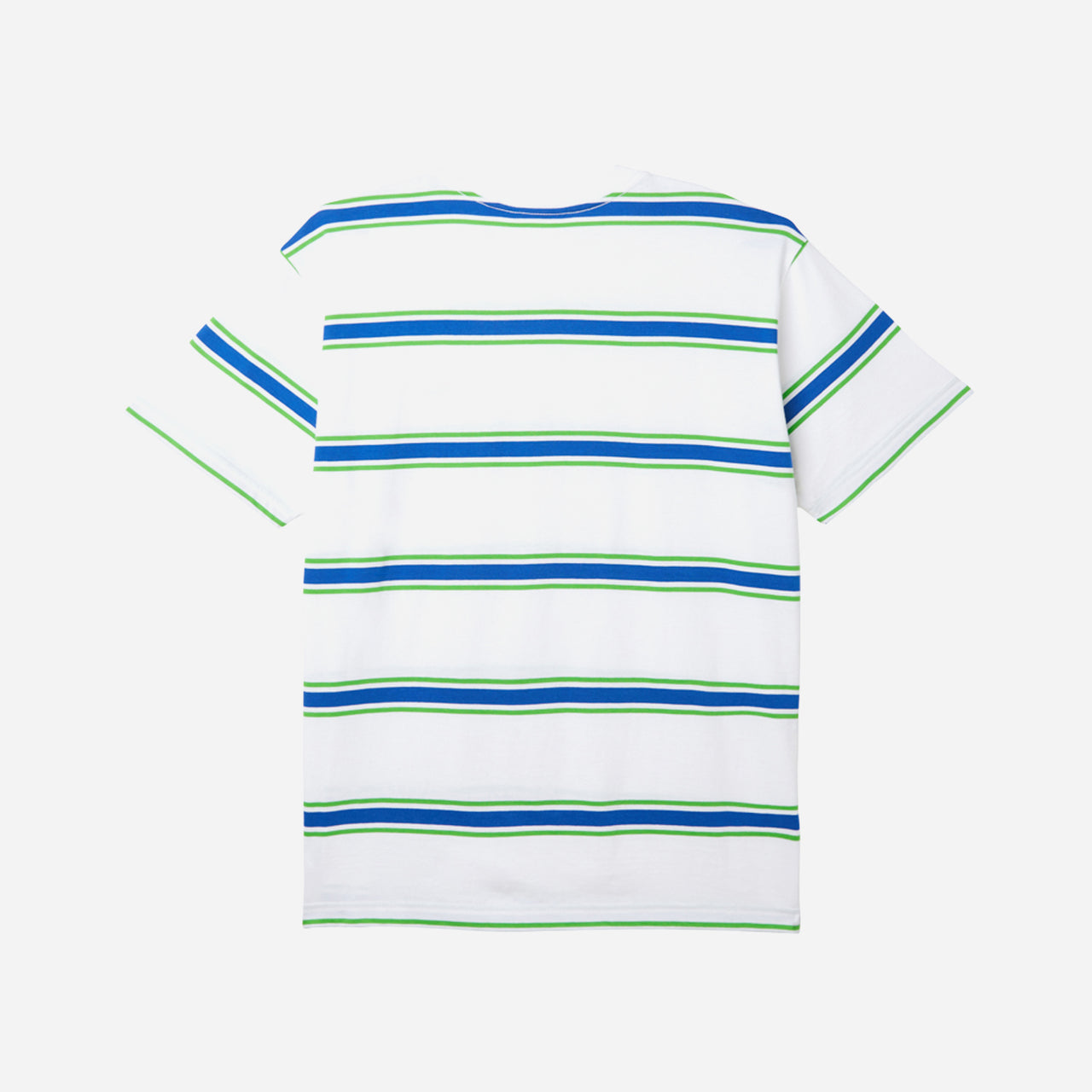 Twenty Stripe Tee SS - White Multi