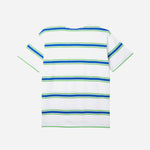 Twenty Stripe Tee SS - White Multi