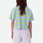 Adam Stripe Cropped Tee