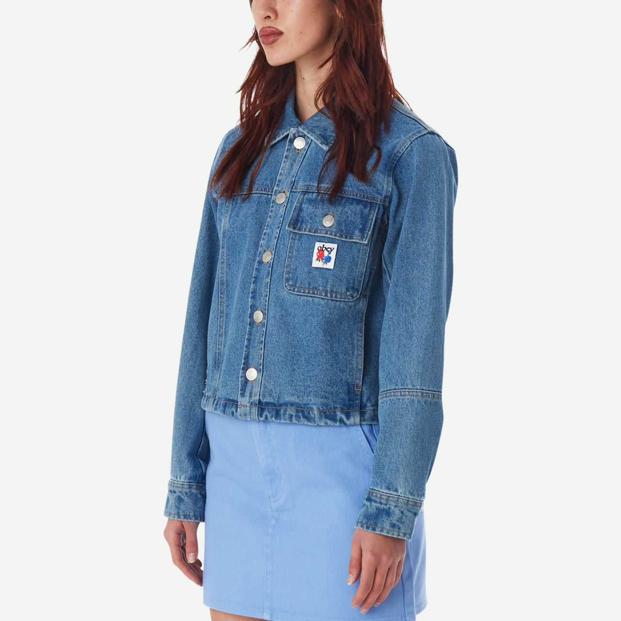 Rebuilt Shirt Jacket - Light Indigo