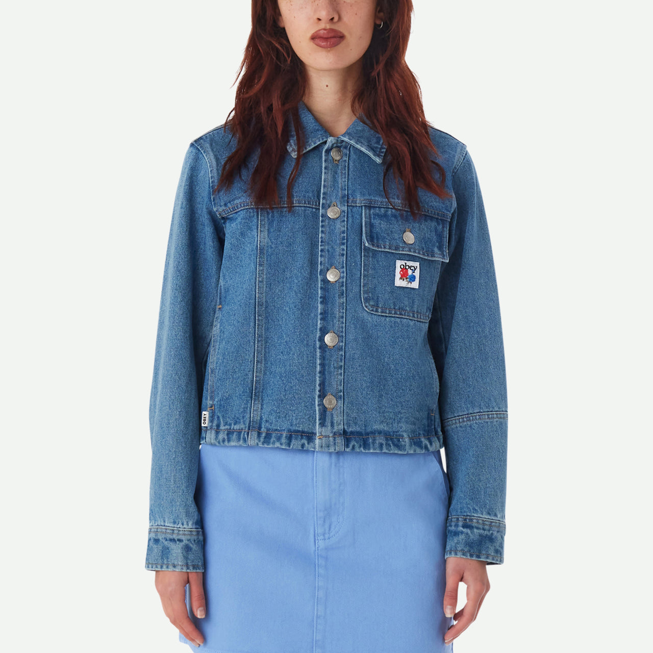 Rebuilt Shirt Jacket - Light Indigo