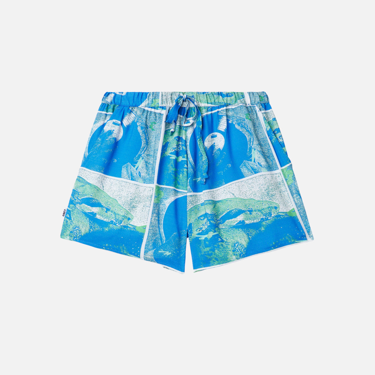 OBEY BIGWIG CARPENTER DENIM SHORT BLACK ASH
