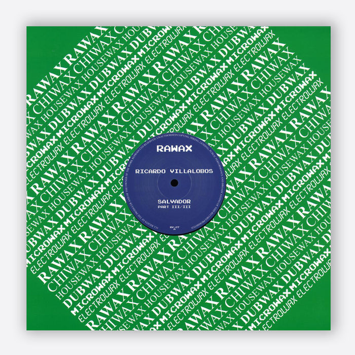 Vinilo Ricardo Villalobos - Salvador (Part 3 of 3)