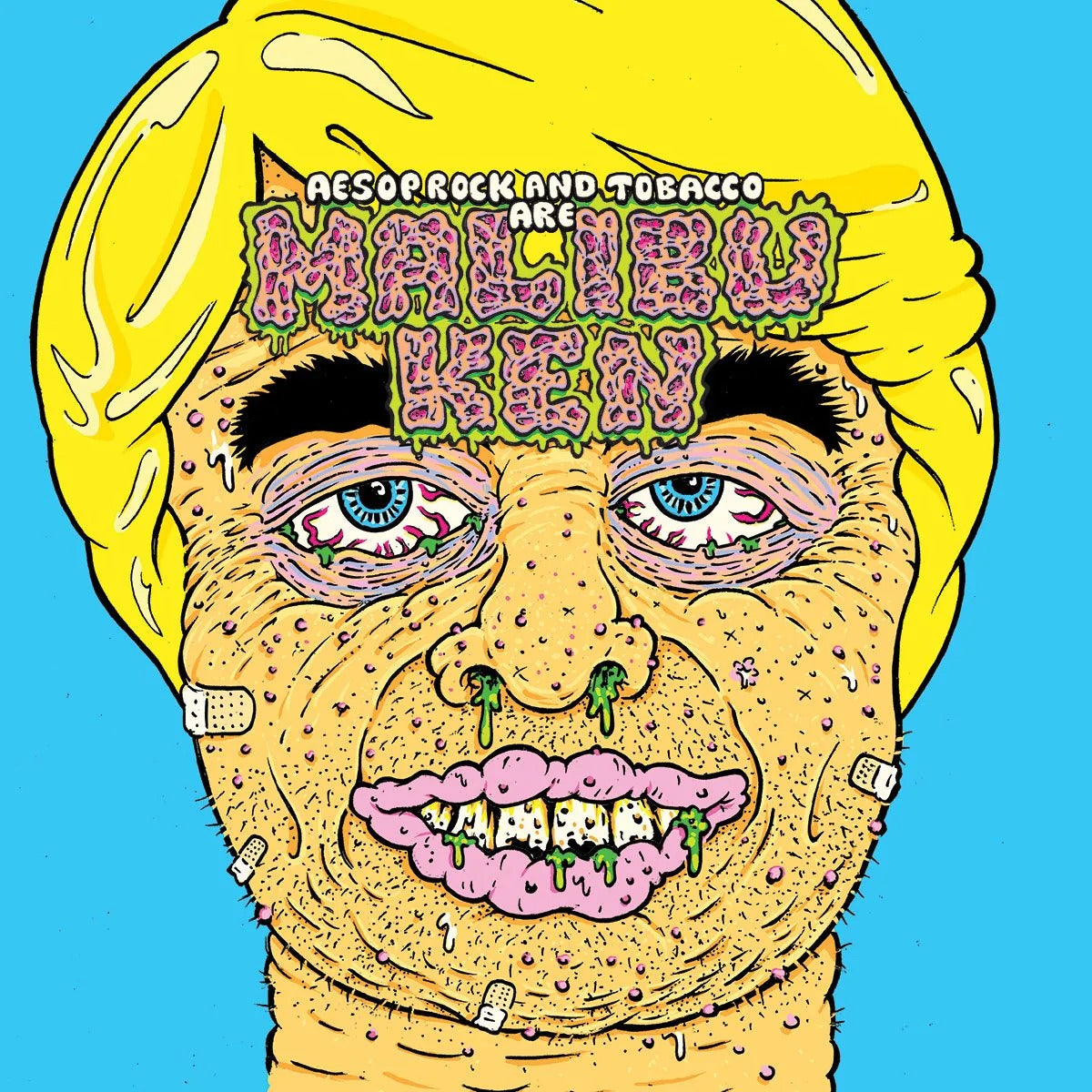 Aesop Rock & Tobacco - Malibu Ken (Custom Light Blue Vinyl LP)