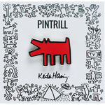 Keith Haring - Barking Dog Pin