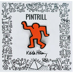 Keith Haring - Dancing Man Pin