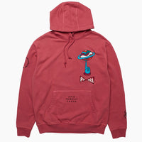 World Balance Hooded Sweatshirt Coral
