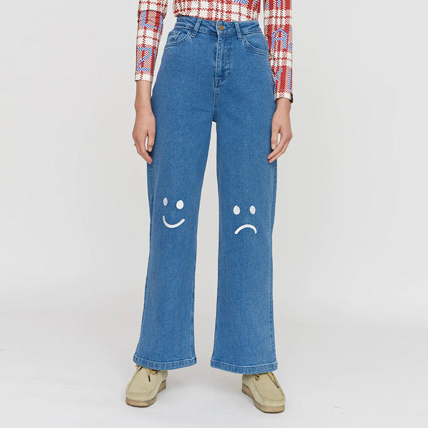 Moody Knees Wide Leg Pants