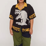 Medieval Animals Bowling Shirt