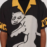 Medieval Animals Bowling Shirt