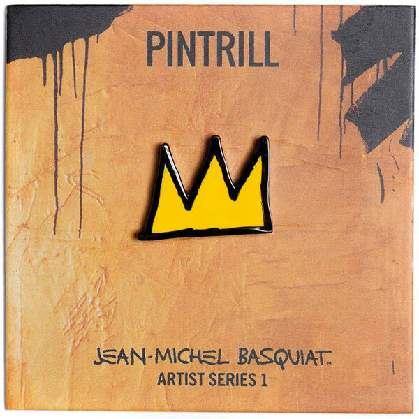 Jean-Michel Basquiat - Crown Pin