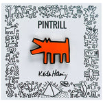 Keith Haring - Barking Dog Pin