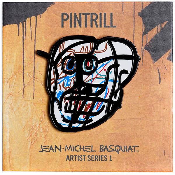 Jean-Michel Basquiat - Skull Pin
