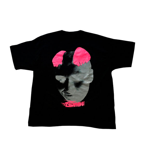 Nueva Polera Incómoda Negra Rosada - Temet